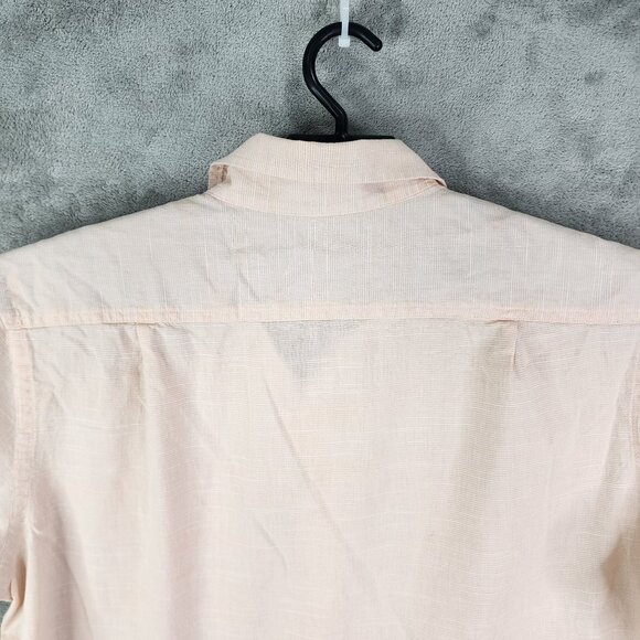 Men's Izod Saltwater Relaxed Classics Shirt Short Sleeve Button-Down Size XL - Picture 10 of 14